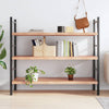 Seinähylly vaaleanruskea 140x60x(2-4) cm käsitelty täystammi