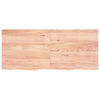 Seinähylly vaaleanruskea 140x60x(2-4) cm käsitelty täystammi