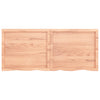 Seinähylly vaaleanruskea 140x60x(2-4) cm käsitelty täystammi