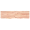 Seinähylly vaaleanruskea 160x40x(2-4) cm käsitelty täystammi