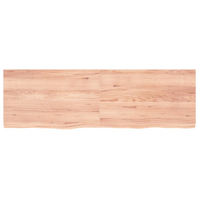 Seinähylly vaaleanruskea 160x50x(2-4) cm käsitelty täystammi