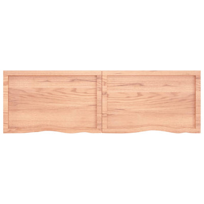 Seinähylly vaaleanruskea 160x50x(2-4) cm käsitelty täystammi