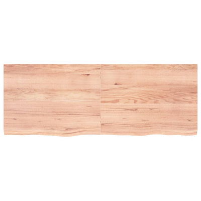 Seinähylly vaaleanruskea 160x60x(2-4) cm käsitelty täystammi