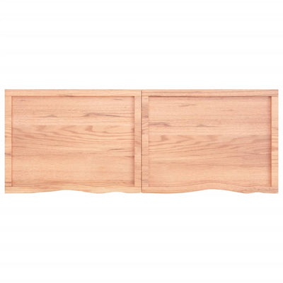 Seinähylly vaaleanruskea 160x60x(2-4) cm käsitelty täystammi