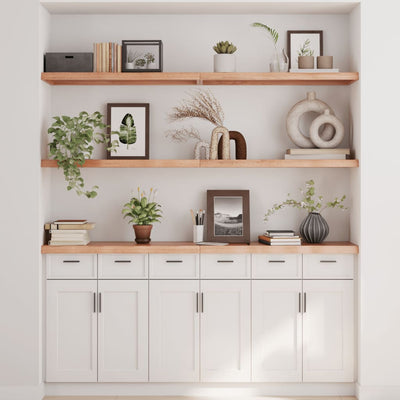 Seinähylly vaaleanruskea 180x30x(2-4) cm käsitelty täystammi