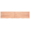 Seinähylly vaaleanruskea 220x50x(2-4) cm käsitelty täystammi