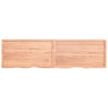 Seinähylly vaaleanruskea 220x60x(2-4) cm käsitelty täystammi