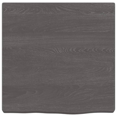 Seinähylly tummanruskea 40x40x(2-4) cm käsitelty täystammi