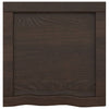 Seinähylly tummanruskea 40x40x(2-4) cm käsitelty täystammi