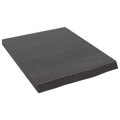Seinähylly tummanruskea 40x50x(2-4) cm käsitelty täystammi