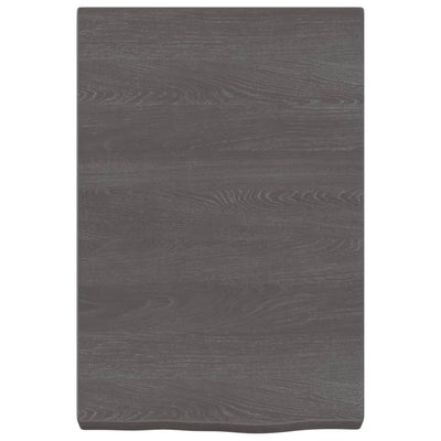 Seinähylly tummanruskea 40x60x(2-6) cm käsitelty täystammi