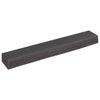 Seinähylly tummanruskea 60x10x6 cm käsitelty täystammi