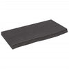 Seinähylly tummanruskea 60x30x(2-4) cm käsitelty täystammi
