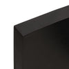 Seinähylly tummanruskea 60x40x(2-6) cm käsitelty täystammi