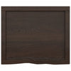 Seinähylly tummanruskea 60x50x(2-4) cm käsitelty täystammi