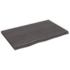Seinähylly tummanruskea 80x50x(2-4) cm käsitelty täystammi