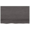 Seinähylly tummanruskea 80x50x(2-6) cm käsitelty täystammi