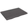 Seinähylly tummanruskea 80x60x(2-4) cm käsitelty täystammi