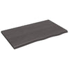 Seinähylly tummanruskea 100x60x(2-4) cm käsitelty täystammi