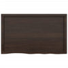 Seinähylly tummanruskea 100x60x(2-4) cm käsitelty täystammi