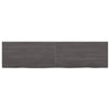 Seinähylly tummanruskea 120x30x(2-4) cm käsitelty täystammi