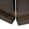Seinähylly tummanruskea 120x30x(2-4) cm käsitelty täystammi