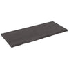 Seinähylly tummanruskea 120x50x(2-4) cm käsitelty täystammi