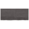 Seinähylly tummanruskea 120x50x(2-4) cm käsitelty täystammi