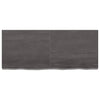Seinähylly tummanruskea 120x50x(2-6) cm käsitelty täystammi