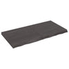 Seinähylly tummanruskea 120x60x(2-6) cm käsitelty täystammi