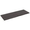 Seinähylly tummanruskea 140x50x(2-4) cm käsitelty täystammi