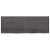 Seinähylly tummanruskea 140x50x(2-4) cm käsitelty täystammi