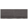Seinähylly tummanruskea 140x50x(2-6) cm käsitelty täystammi