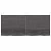 Seinähylly tummanruskea 140x60x(2-4) cm käsitelty täystammi