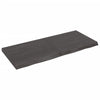 Seinähylly tummanruskea 140x60x(2-6) cm käsitelty täystammi