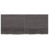 Seinähylly tummanruskea 140x60x(2-6) cm käsitelty täystammi