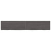 Seinähylly tummanruskea 160x30x(2-4) cm käsitelty täystammi