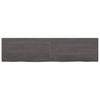 Seinähylly tummanruskea 160x40x(2-4) cm käsitelty täystammi