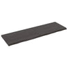 Seinähylly tummanruskea 160x50x(2-4) cm käsitelty täystammi