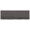Seinähylly tummanruskea 160x50x(2-4) cm käsitelty täystammi