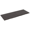 Seinähylly tummanruskea 160x60x(2-4) cm käsitelty täystammi