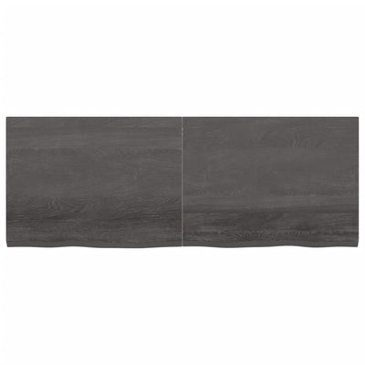 Seinähylly tummanruskea 160x60x(2-4) cm käsitelty täystammi