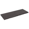 Seinähylly tummanruskea 160x60x(2-6) cm käsitelty täystammi
