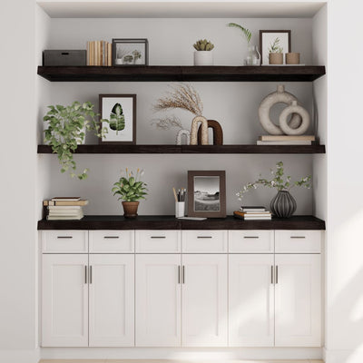 Seinähylly tummanruskea 160x60x(2-6) cm käsitelty täystammi