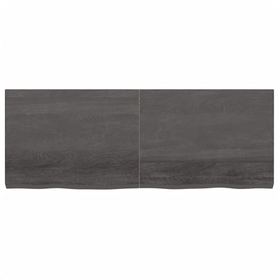 Seinähylly tummanruskea 160x60x(2-6) cm käsitelty täystammi