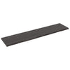 Seinähylly tummanruskea 180x40x(2-4) cm käsitelty täystammi