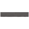 Seinähylly tummanruskea 180x40x(2-4) cm käsitelty täystammi