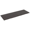Seinähylly tummanruskea 180x60x(2-4) cm käsitelty täystammi