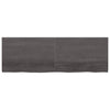 Seinähylly tummanruskea 180x60x(2-4) cm käsitelty täystammi