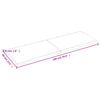 Seinähylly tummanruskea 180x60x(2-4) cm käsitelty täystammi